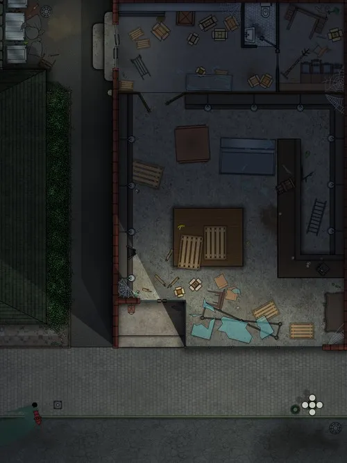 Grocery Store - Abandoned - Night