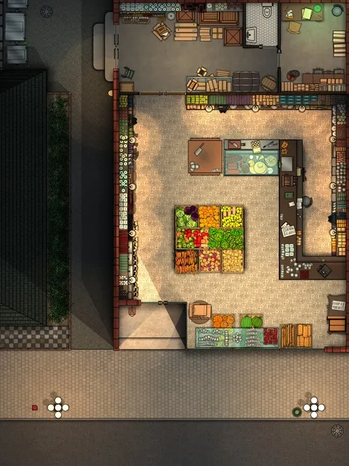 Grocery Store - Night