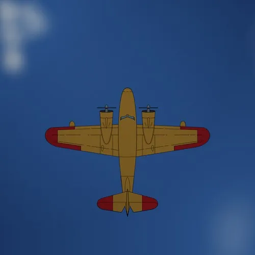 Grumman G 21 Goose - Exterior - Firefighter - Night