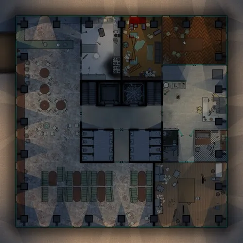 Hpl Tower Architects Office - Abandoned - Night