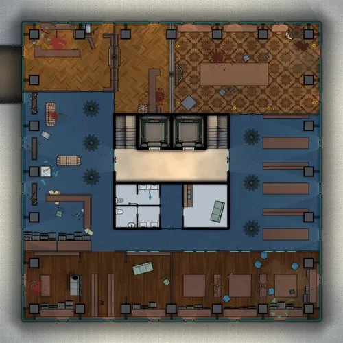 H.P.L. Tower Lawyers Offices - Abandoned