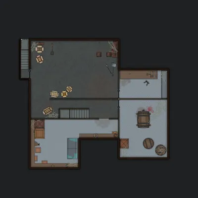 Haunted House - Basement - Abandoned