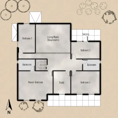 Haunted House - First Floor - Floor Plan