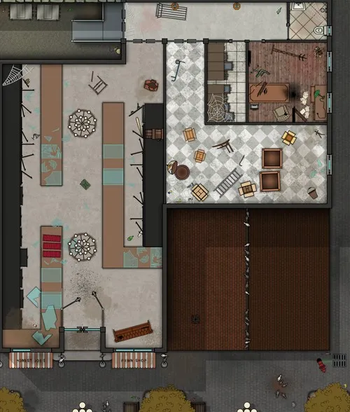 Honest Joes Pawn Shop - Abandoned - Day