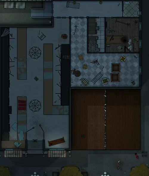 Honest Joes Pawn Shop - Abandoned - Night