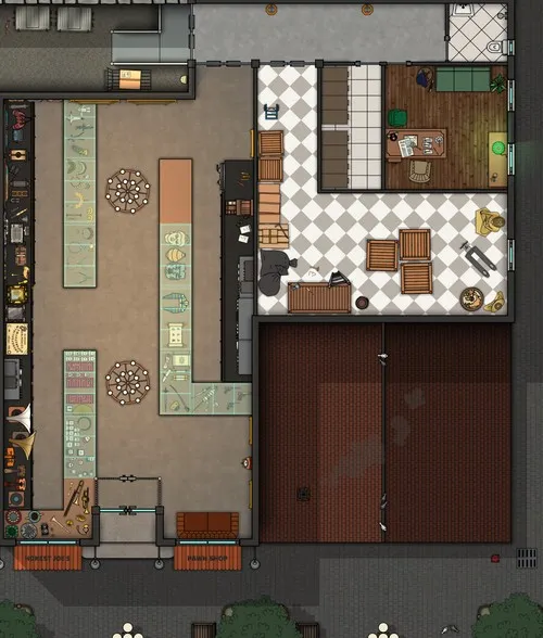 Honest Joes Pawn Shop - Day