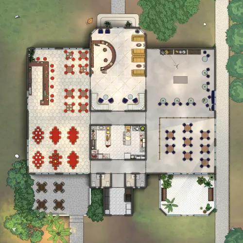 Belle Époque Hotel - Ground Floor - Auction - Day