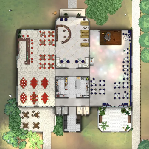 Belle Époque Hotel - Ground Floor - Ballroom - Day