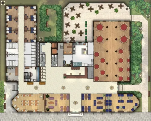 Hotel - Ground Floor - Day