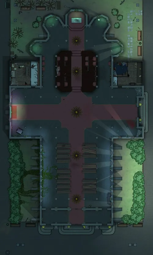 Innsmouth Church - Abandoned - Night