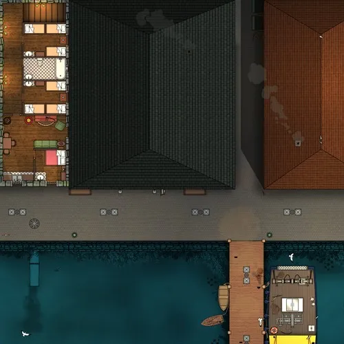 Innsmouth Inn - First Floor - Day
