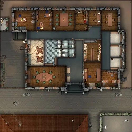 Innsmouth Police Station - Day