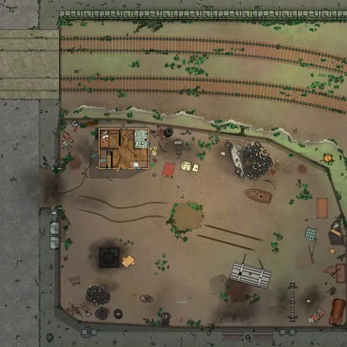 Junkyard - Abandoned - Day