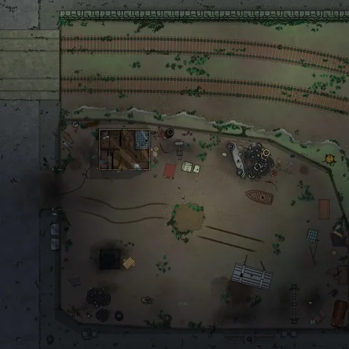 Junkyard - Abandoned - Night