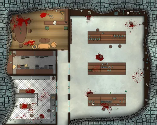 Laboratory - 1920s - Splatter