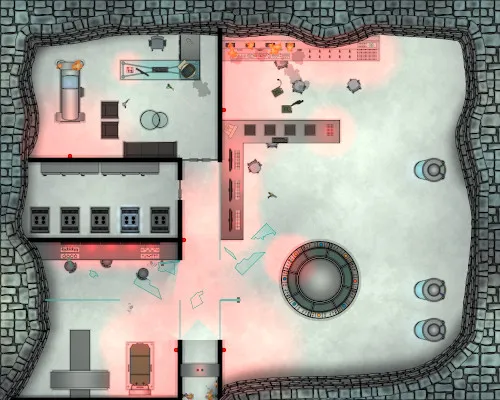 Laboratory - Retrofuturistic - No Tokens - Raid