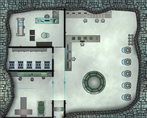 Laboratory - Retrofuturistic - No Tokens