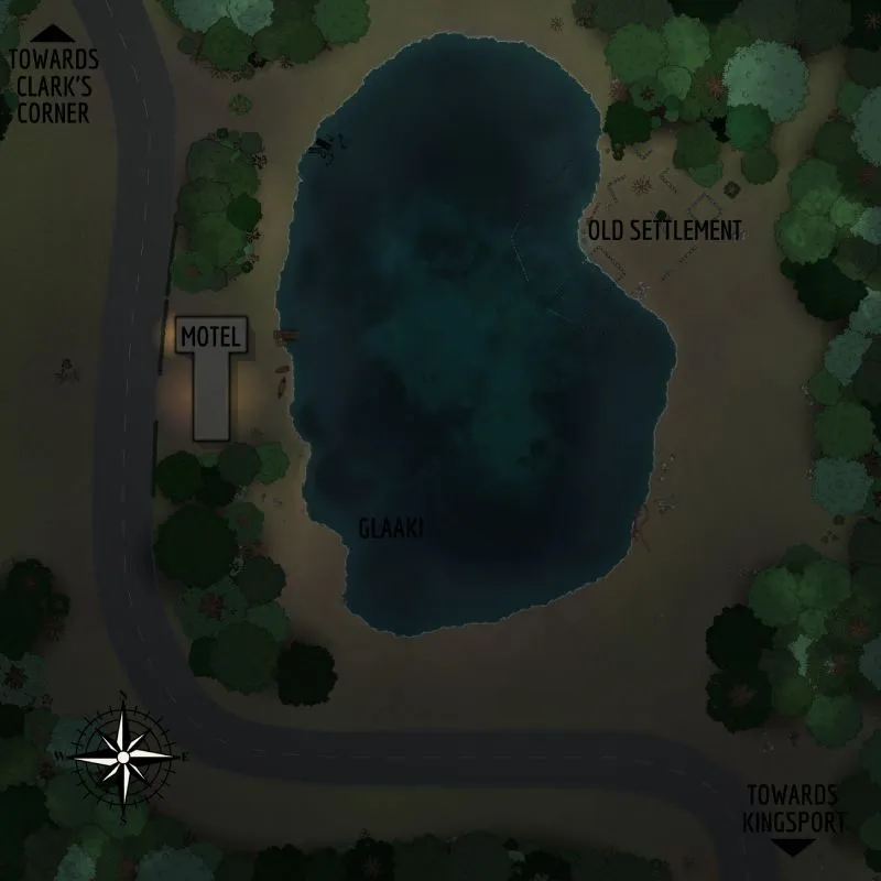Lake Overview - Night