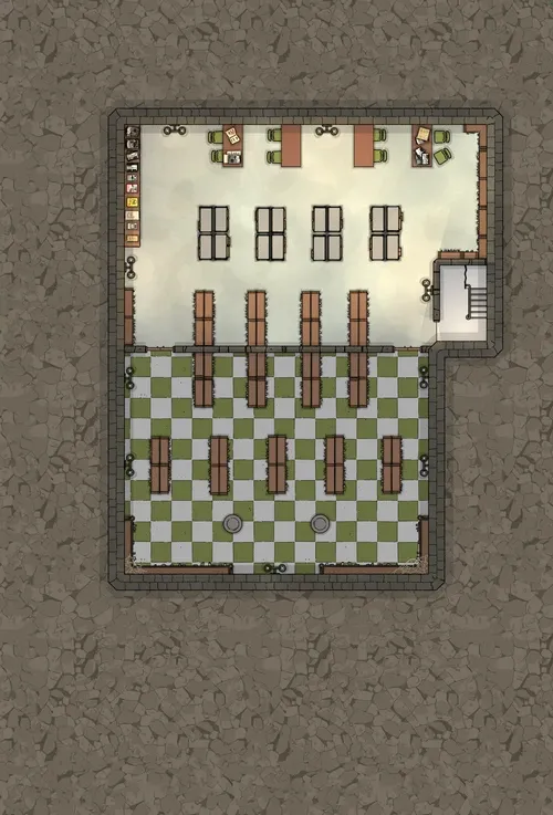 Library With Newsclipping Archive - Basement