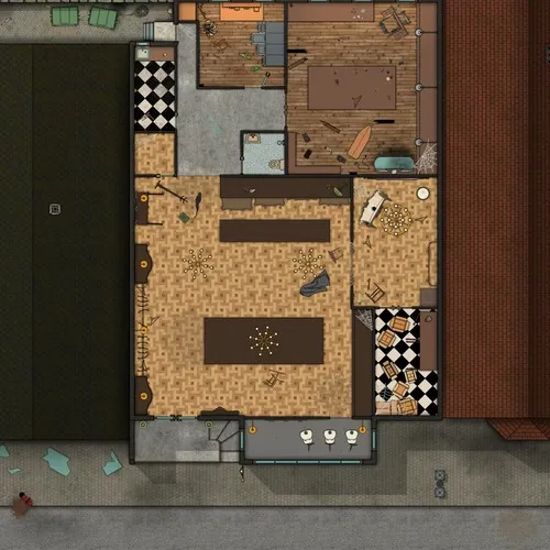 Lombardos Tailor Shop - Abandoned - Day