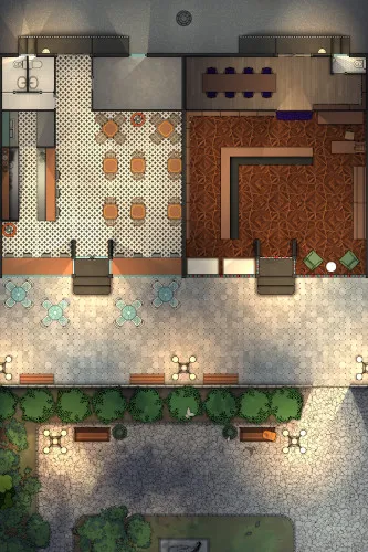 Magic Shop Bistrot - Minimal - Night