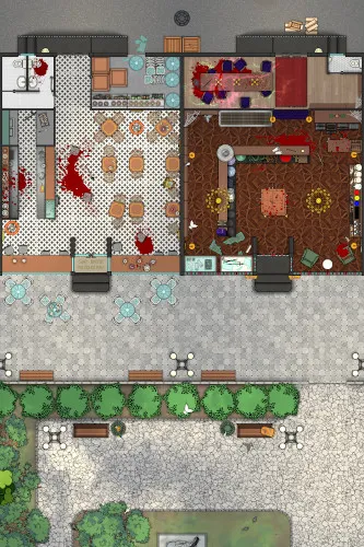 Magic Shop Bistrot - Splatter - Day