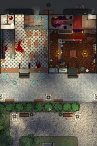 Magic Shop Bistrot - Splatter - Night