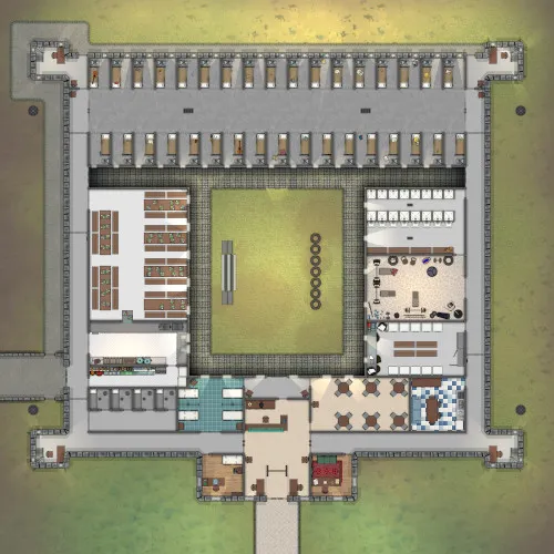 Massachusetts Correctional Institution - Laundry - Day