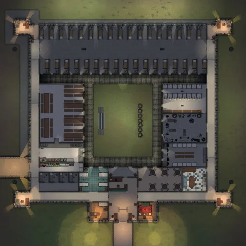 Massachusetts Correctional Institution - Laundry - Night 1