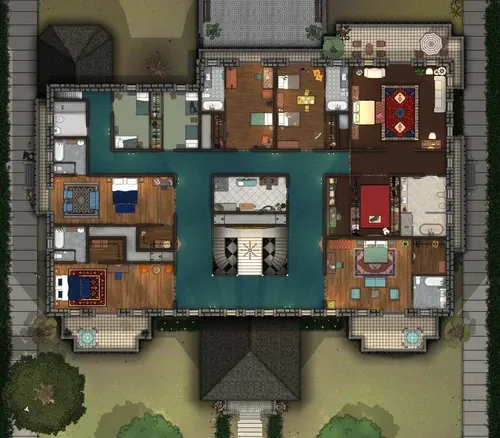 McLaughlin Mansion - First Floor - Day