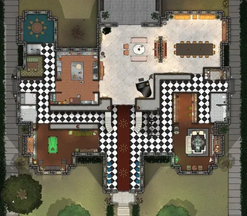 McLaughlin Mansion - Ground Floor - Day
