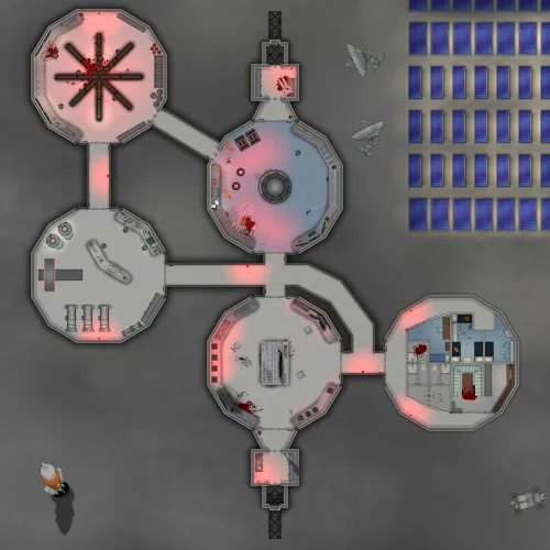 Moon Base - Splatter