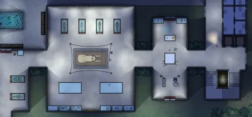 Museum Egyptian Wing - Robbery - Night