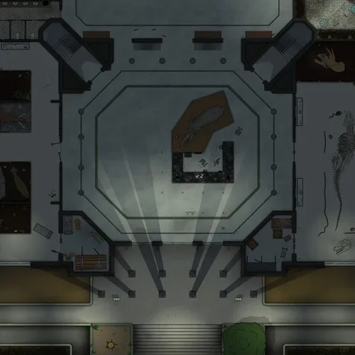 National Museum Of Natural History - Abandoned - Night