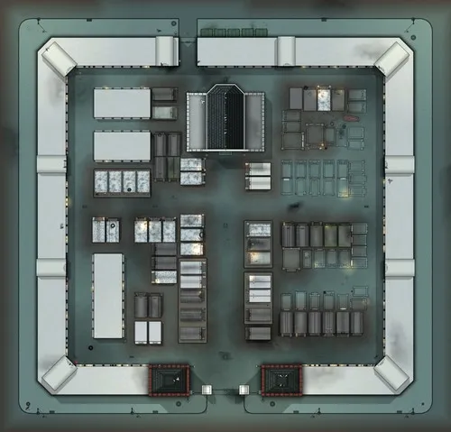 New Orleans St Roch Cemetery - Flooded - Day