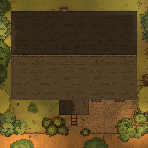 Newspaper Office - Roof - Evening