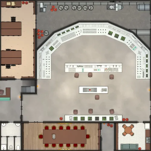 Nuclear Power Plant Control Room - Ground Floor