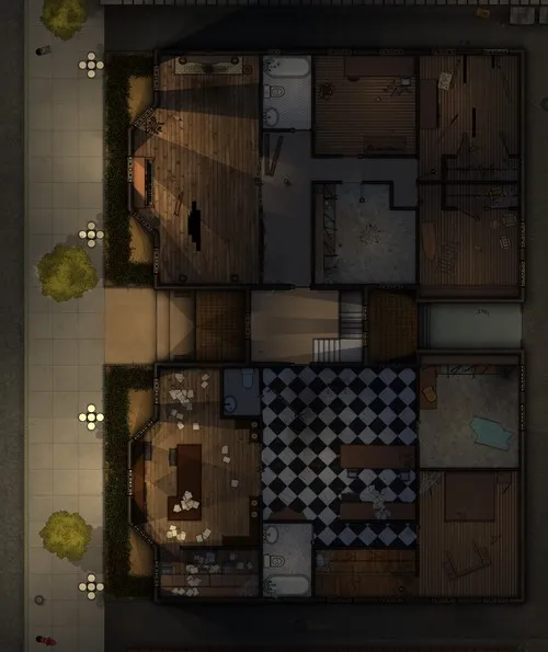 Office Apartments - Abandoned - Night