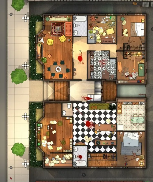 Office Apartments - Splatter - Day