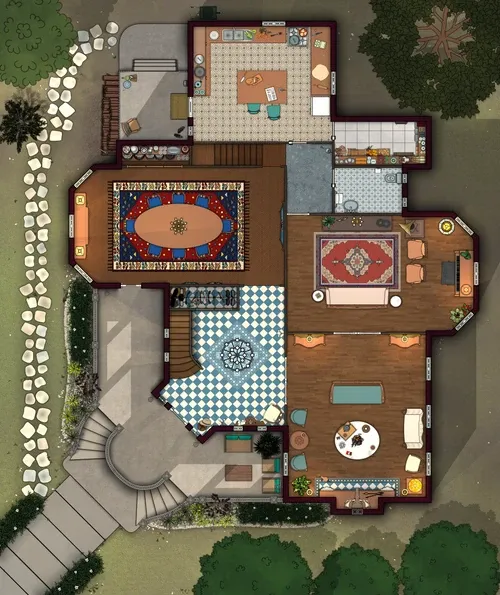 Peabody's Victorian House - Ground Floor - Day