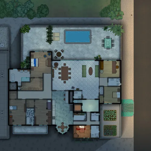 Penthouse - Night - Robbery