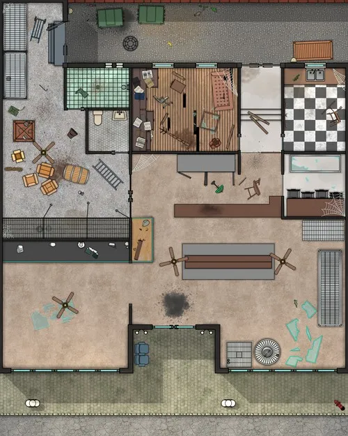 Pet Shop - Abandoned - Day