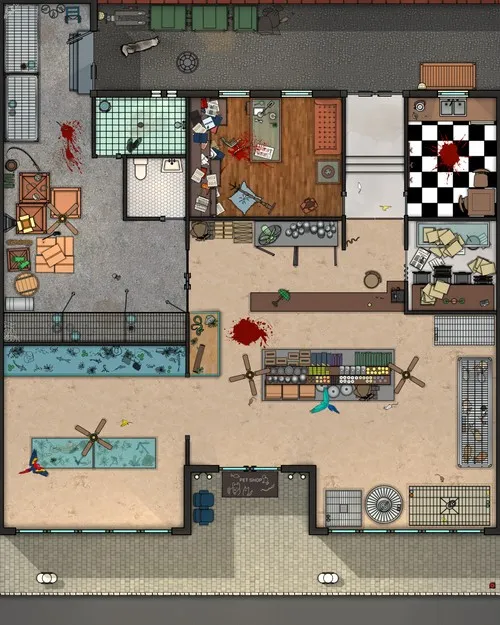 Pet Shop - Splatter - Day