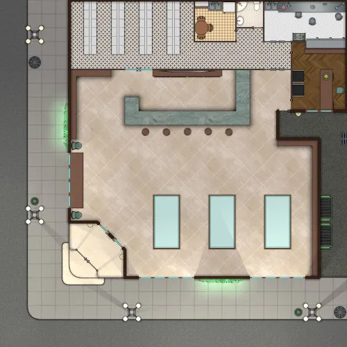 Pharmacy - Day - Empty