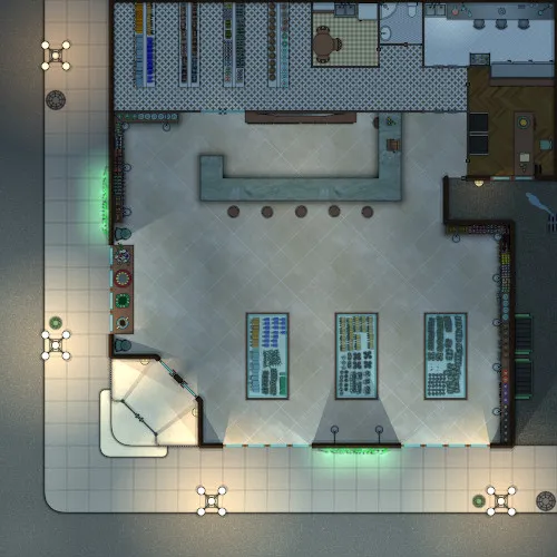 Pharmacy - Night - Full