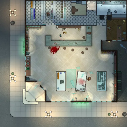 Pharmacy - Night - Raid