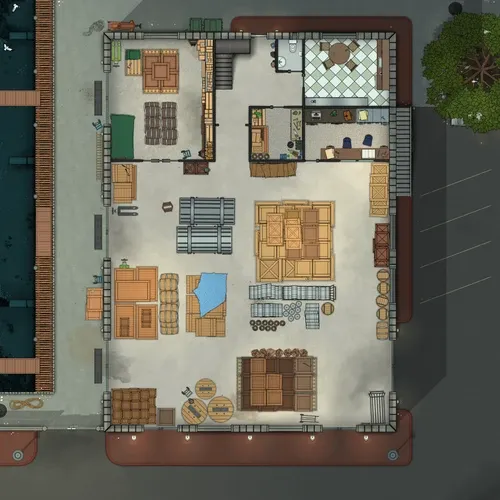 Pier Warehouse - Ground Floor - Day