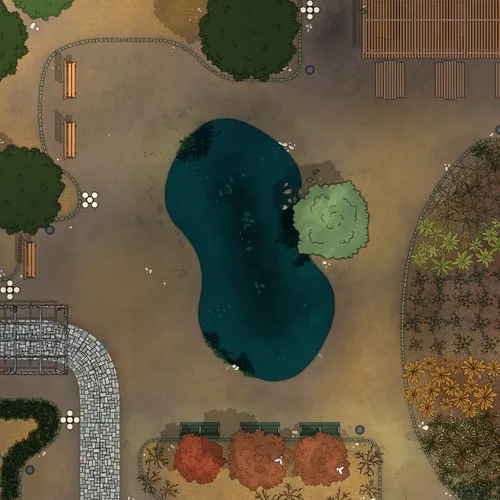 Pocket Park - Autumn - Day