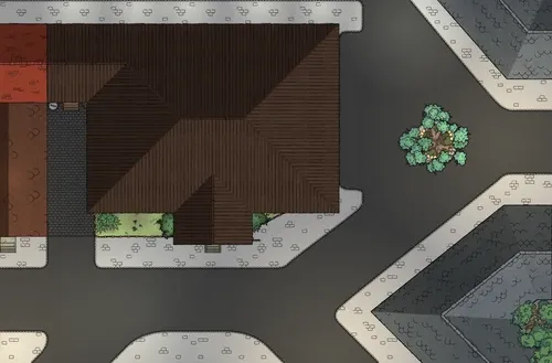 Police Station - Roof - Day - No Vehicles