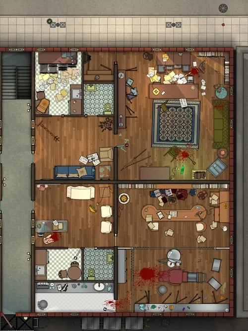 Private Investigators And Dentists Offices - Splatter - Day